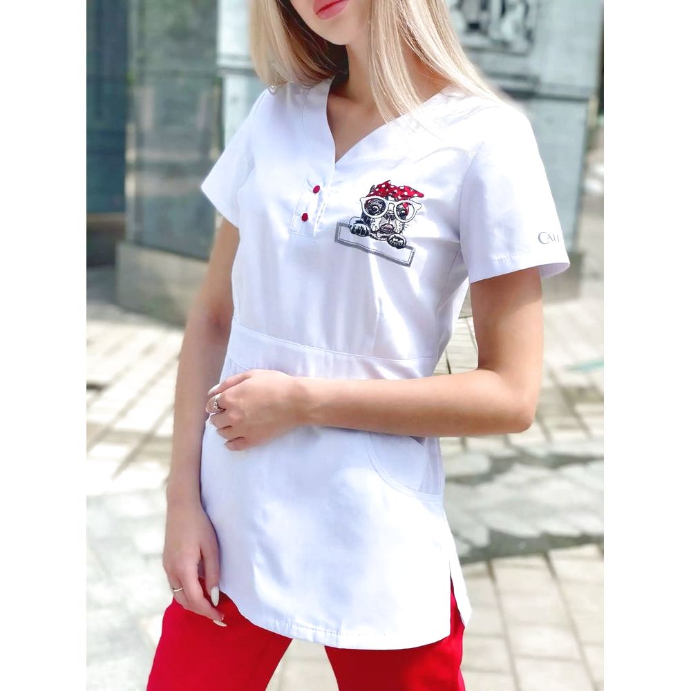 Жіночий медичний костюм Тедді А10